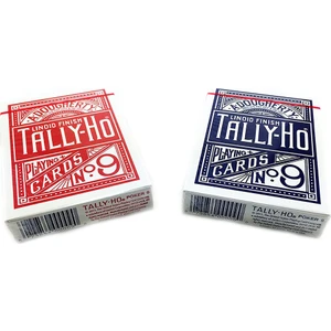 Tally-Ho Standart Oyun Kağıdı Destesi Tally Ho Standard Index Oyun Kartı 2'li Mavi ve Kırmızı