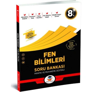 8.Sınıf Fen Bilimleri Soru Bankası Zeka Küpü Yayınları