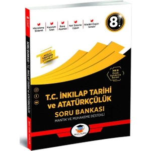8.Sınıf T.C. İnkilap Tarihi Ve Atatürkçülük Soru Bankası Zeka Küpü Yayınları