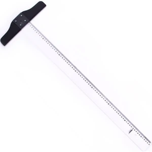 Hataş Ekonomik Mika 75 cm T Cetveli - Siyah Başlık