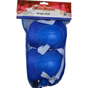 Koruyucu Dizlik Takımı Dizlik, Dirseklik, Eldiven Set Mavi