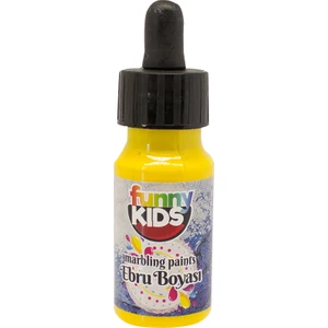 Funny Kids Ebru Boyası 30 cc - 6674 Sarı