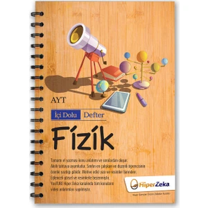 Hiper Zeka Yayınları İçi Dolu Defter YKS - AYT Fizik