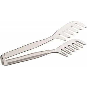 Rostfrei Lüx Makarna Maşası 21 cm Süper Paslanmaz Kromaj Çelik Makarna Maşa