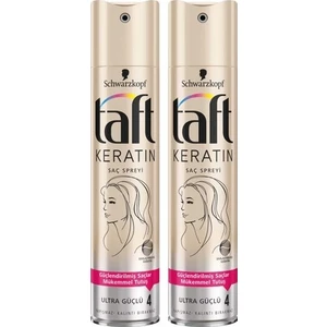 Keratin Ultra Güçlü Saç Spreyi 250 ml 2'li