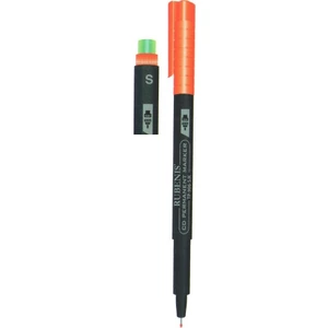 S Asetat Kalemi Kırmızı CD Permanent Marker Silgili