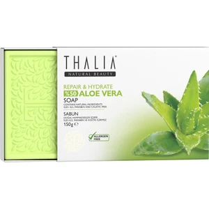 Onarıcı Etkili %99 Aloe Vera Özlü Doğal Katı Sabun - 75 gr x 2