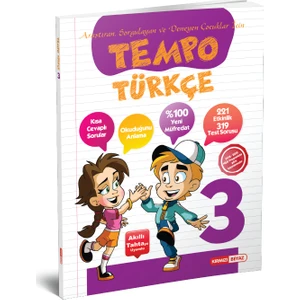 Kırmızı Beyaz Yayınlar Tempo Türkçe 3.Sınıf