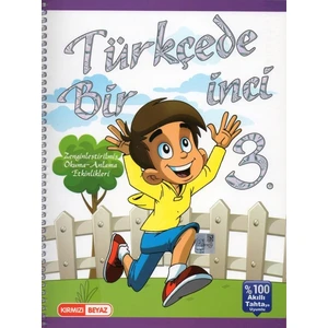 Kırmızı Beyaz Yayınlar Türkçede Bir İnci 3.Sınıf