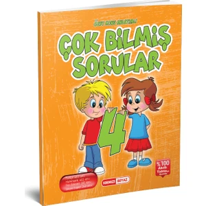 Kırmızı Beyaz Yayınlar Çok Bilmiş Sorular 4.Sınıf
