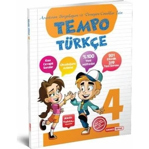 Kırmızı Beyaz Yayınlar Tempo Türkçe 4.Sınıf
