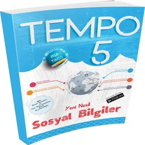Kırmızı Beyaz Yayınlar Tempo 5.Sınıf Konu Anlatım Sosyal Bilimler