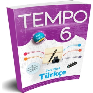 Kırmızı Beyaz Yayınlar Tempo 6.Sınıf Konu Anlatımlı Türkçe
