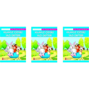 Ata 1. Kılavuz Çizgili Yazı Defteri Küçük Boy (Dik Temel Harflerle) (3 Adet)