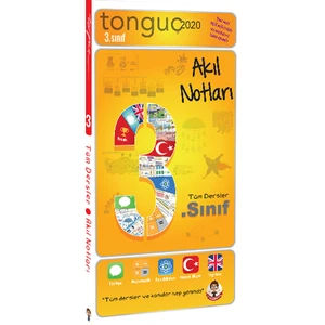 Tonguç Akademi 3. Sınıf Akıl Notları