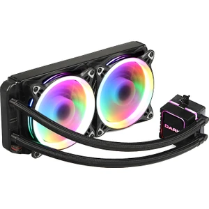 AquaForce W244 2x12cm Çevresel Adreslenebilir RGB Fanlı Intel & AMD Uyumlu Sıvı Soğutma Sistemi (DKCCW244)