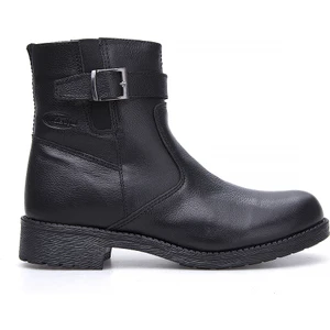 ScooterSu Geçirmez Deri Siyah Kadın Bot Z5293DS