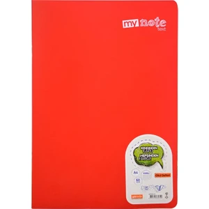 Text Klasik A4 60 Yaprak Kareli Kırmızı