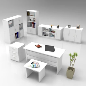 Vario ABCDEFG Ofis Büro Masa Takımı 3 Renk