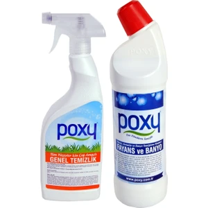 Genel Temizlik 800 ml & Fayans ve Banyo 1 lt Set - 1,7 lt