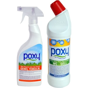 Wc-Gell 1 lt & Genel Temizlik 800 ml Set - 1,7 lt