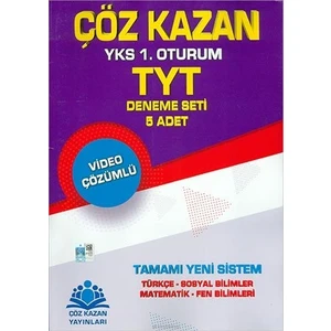 Çöz Kazan Yayınları TYT 5 li Deneme Sınavı