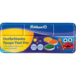 Deckfarbkasten Opaque Sulu Boya 12 + 1
