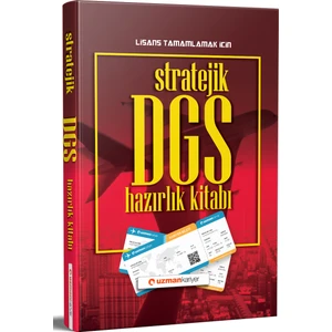Uzman Kariyer Yayınları Stratejik DGS 2020 Hazırlık Kitabı