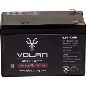 Volan Battery 12 Volt 12 Ah (Amper) Kuru Akü