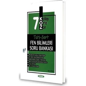 Kurmay Yayınları 7.Sınıf Tatlı-Sert Fen Bilimleri S.B-2020