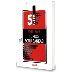 Kurmay Yayınları 5.Sınıf Tatlı-Sert Türkçe Soru Bankası-2020