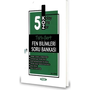 Kurmay Yayınları 5.Sınıf Tatlı-Sert Fen Bilimleri Soru Bankası 2020