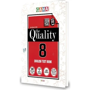 Gama Yayınları 8. Sınıf The Qualıty Englısh Test Book-2020