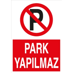 Canis Etiket Park Yapılmaz Sticker-Folyo