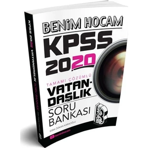 Benim Hocam Yayınları  2020 KPSS Vatandaşlık Tamamı Çözümlü Soru Bankası