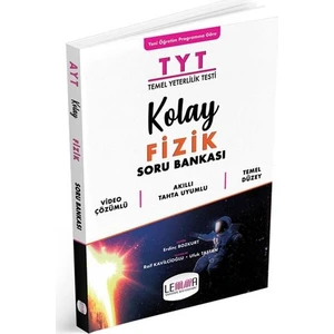 Yargı Yayınevi LEMMA TYT Kolay Fizik Soru Bankası