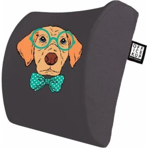 Office Küp Bel Yastığı Ofis Koltuk Minderi  Gri Dogs Out