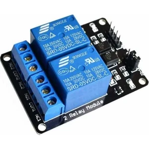 5V 2 Kanal Röle Kartı