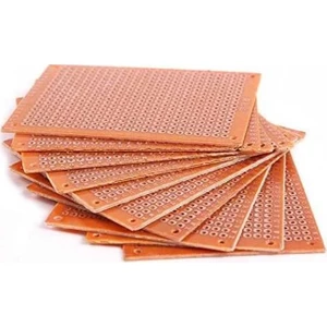 6 X 13  Delikli Plaket