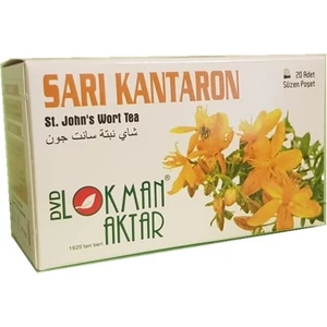 Lokman Aktar  Sarı Kantaron Çayı 20'li Süzen Poşet Net 40gr