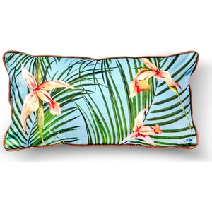 The Mia Tropik Yastık - Parrot Mavi 40 x 20cm