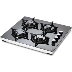 Ko-40 Tshdf Siyah Doğalgazlı Set Üstü Cam Ocak