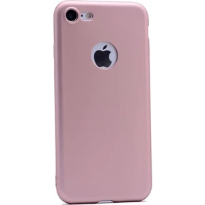 Tekno Grup Apple iPhone 7 Kılıf Ultra İnce Mat Silikon - Rose