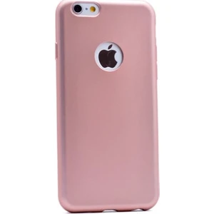Tekno Grup Apple iPhone 6 Plus Ultra İnce Mat Silikon - Rose + Nano Ekran Koruyucu