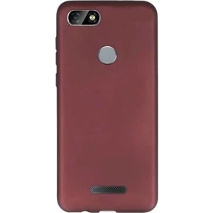 Tekno Grup Casper Via M4 Mat Premium Silikon Kılıf - Bordo + Cam Ekran Koruyucu