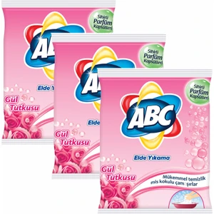 Abc Gül Tutkusu Elde Yıkama 600 gr x 3 Adet