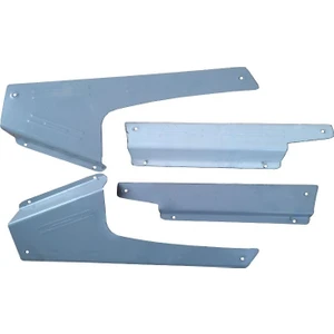 Citroen Berlingo 2 İç Kapı Eşiği 4 Prç Paslanmaz Çelik 2008-2018