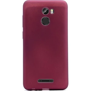 Tekno Grup Casper Via P2 Mat Premium Silikon Kılıf - Bordo + Cam Ekran Koruyucu