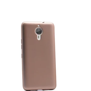Tekno Grup General Mobile Gm 5 Plus Mat Premium Silikon Kılıf - Gold