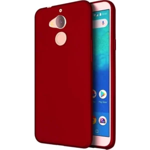Tekno Grup General Mobile Gm 8 Mat Premium Silikon Kılıf - Kırmızı